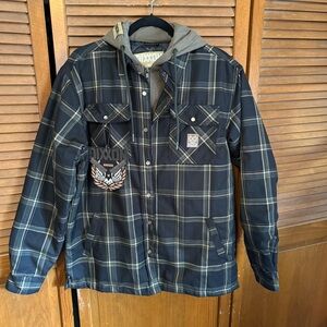 Dixon Flannel Jacket with Hoodie